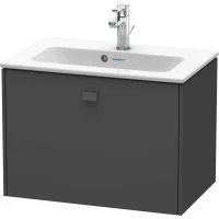 Тумба графит матовый 62 см Duravit Brioso BR401004949