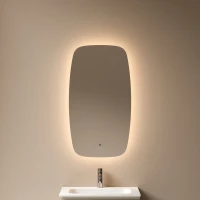 Зеркало Sancos Era 2.0 ER2.500 50x90 см, с LED-подсветкой, сенсорным выключателем, диммером