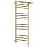 Полотенцесушитель электрический Сунержа Богема с полкой 3.1 020-6007-1040 1000x400, МЭМ правый, шампань