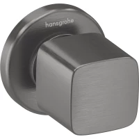 Вентиль запорный Hansgrohe Metris 31677340 черный хром матовый