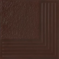 Ступени Каир 4У коричневый угловая ступень 29.8x29.8