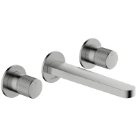 Смеситель для раковины WasserKRAFT Tauber 6445 встраиваемый, никель