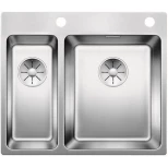 Изображение товара кухонная мойка blanco andano 340/180-if/a infino зеркальная полированная сталь 522996
