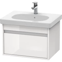 Тумба белый глянец 60 см Duravit Ketho KT667002222