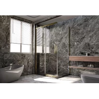 Душевой уголок 150x79 см Veconi Premium Trento PTC40-SP-15080-G-01-C4 прозрачное