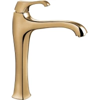 Смеситель для раковины Emmevi Ares 76006/ORS с донным клапаном, золотой матовый