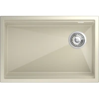 Кухонная мойка Rivelato Lino LN-654-R beige scuro 65x44 см, темно-бежевый