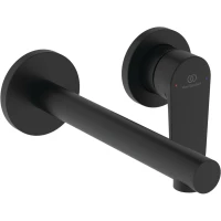 Смеситель для раковины Ideal Standard Ceralife O BE019XG встраиваемый, без донного клапана, черный матовый