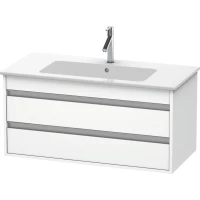 Тумба белый матовый 100 см Duravit Ketho KT643001818
