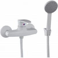 Смеситель для душа Plstart PL2005-8 с душевым гарнитуром, белый