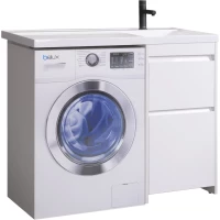 Тумба белый глянец 44 см Belux Ока Н 44-02 4810924266187