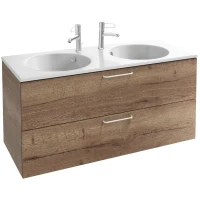 Тумба дуб табак 120 см Jacob Delafon Odeon Rive Gauche EB2525-R6-E52