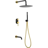 Душевой комплект 300 мм Boheme Uno 464-2-BG