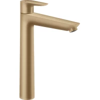 Смеситель для раковины Hansgrohe Talis E 71716140 с донным клапаном, бронза