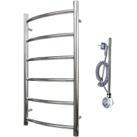 Полотенцесушитель электрический Point Афина П6 PN04158E 800x532, ТЭН левый/правый, хром