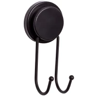 Крючок Fixsen Magic Black FX-45005A двойной, для ванны, черный матовый