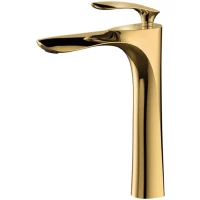 Смеситель для раковины Grocenberg GB3001GO золотой