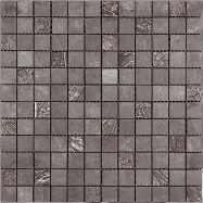 Мозаика Natural Inka BDA-2318 (BDA-08S) Сланец, Агломерат серый 29,8x29,8