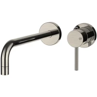 Смеситель для раковины Gessi Via Tortona 44825#149 встраиваемый, без донного клапана, никель матовый