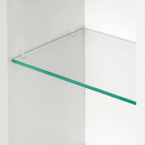 Изображение товара зеркальный шкаф 55,1x70,1 см белый глянец r акватон скай 1a238402sy010