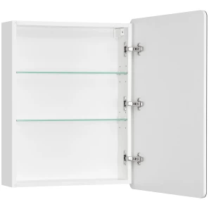 Изображение товара зеркальный шкаф 55,1x70,1 см белый глянец r акватон скай 1a238402sy010
