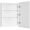 Зеркальный шкаф 55,1x70,1 см белый глянец R Акватон Скай 1A238402SY010 - 2