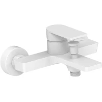 Смеситель для ванны AQG Alpha 01ALP400BL белый матовый