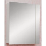 Изображение товара зеркальный шкаф 68x78 см белый глянец l sanflor анкона c0000002156