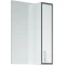 Зеркальный шкаф 50x70 см белый глянец/серый глянец R Corozo Спектр SD-00000708 - 2