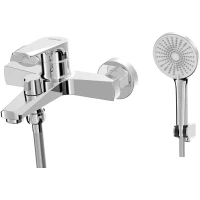 Смеситель для ванны AWP Tair S3014C с душевым гарнитуром, хром