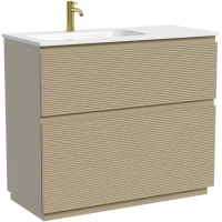 Тумба под раковину Sancos Folk Floor FL100FLCP 99,5 см L, напольная, капучино матовый