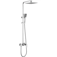 Душевая система Abber Daheim AF8220L 250 мм, со смесителем, хром