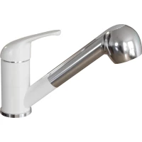 Смеситель для кухни Dr.Gans Соната 319.04L.1223.401 хром/белый