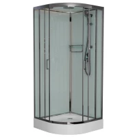 Душевая кабина 100x100x220 см Frank F400 Brilliant 157009 прозрачное