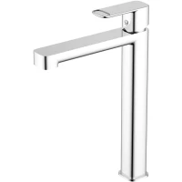 Смеситель для раковины AQUAme Parma AQM6614CR без донного клапана, хром