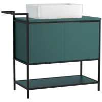 Тумба зеленый/черный 100 см Cersanit Botanique A63015