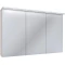 Зеркальный шкаф 105x70 см белый Runo Лира 00-00000254 - 1