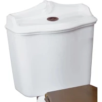 Бачок для унитаза с отверстием для кнопки слива Migliore Impero 25052 белый