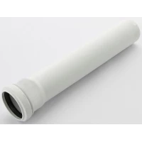 Труба канализационная с раструбом 40 х 1000 мм Sinikon 500029.К 