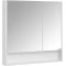 Зеркальный шкаф 85x85 см белый матовый Акватон Сканди 1A252302SD010 - 1