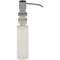 Дозатор для жидкого мыла Ulgran UQ-01-04 330 мл, встраиваемый, для кухни, платина - 1