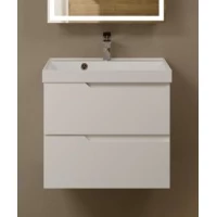 Тумба под раковину AQUAme S3 AQM900360WH 58,6 см, подвесная, белый глянец