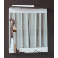 Зеркало 69,4x73,6 см венге/северное дерево светлое Sanflor Толедо H0000001262