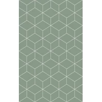 Плитка Веста зеленый низ 02 25x40