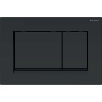 Кнопка смыва Geberit Sigma30 115.883.16.1 для инсталляции, черный матовый/черный глянец/черный матовый