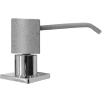 Дозатор для жидкого мыла GranFest 004 250 мл, встраиваемый, для кухни, серый