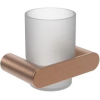 Стакан для зубных щеток Nofer Verona 16881.CU настенный, медь матовая