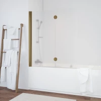 Шторка для ванны 120 см Vegas Glass E2V 120 05 10 L сатин