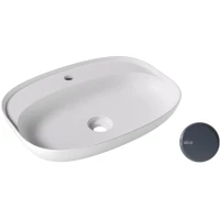 Раковина-чаша Alice Form 22460198 60x45 см, накладная, мирт глянец