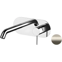 Смеситель для раковины Remer X Style X15WBXV встраиваемый, без донного клапана, нержавеющая сталь